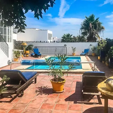 Puerto Del Carmen Sleeps 6 Pool Air Con Wifi Villa *